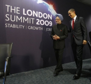 Obama jednal i s indick&yacute;m premi&eacute;rem, mluvili o ekonomice a terorismu.